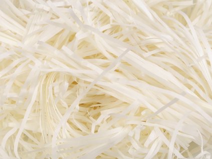 Dekorační papírová tráva 30 g (Varianta 1 krémová světlá, Balení 1 sáček)