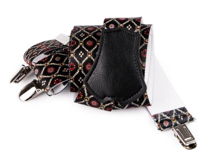 Šle šíře 3,5 cm délka 120 cm (Varianta 5 černá, Balení 1 ks)