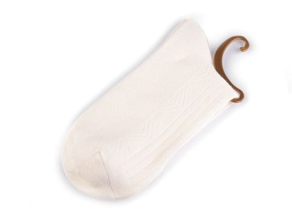 Dámské / dívčí bavlněné ponožky (Varianta 7 béžová, Balení 1 pár)