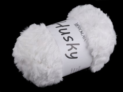 Pletací příze Husky 100 g (Varianta 2 (07) krémová nejsvět., Balení 1 ks)
