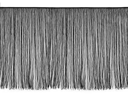 Třásně extra dlouhé 70 cm (Varianta 4 červená, Balení 1 m)