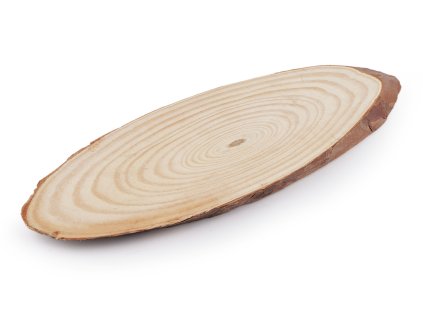 Dřevěná podložka ovál (Varianta přírodní, Balení 1 ks)