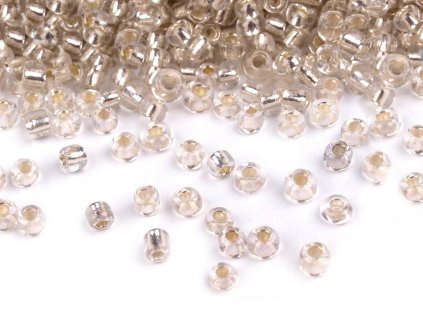 Rokajl 8/0 - 3 mm s průtahem (Varianta 25 červená, Balení 50 g)