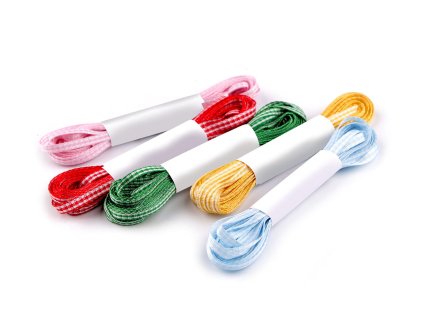 Károvaná stuha šíře 3 mm (Varianta 1 žlutá, Balení 5 m)