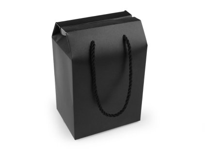 Dárková krabička / taška (Varianta 2 černá, Balení 12 ks)