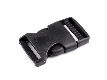 Spona trojzubec šíře 25 mm (Varianta černá, Balení 5 pár)