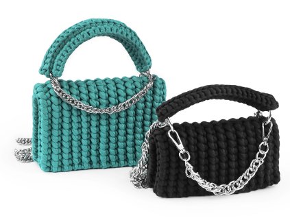 Řetízek na kabelky s karabinou délka 120 cm (Varianta 1 nikl, Balení 1 ks)