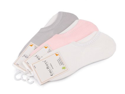 Bambusové ponožky do tenisek Emi Ross (Varianta 1 (vel. 35-38) mix, Balení 3 pár)