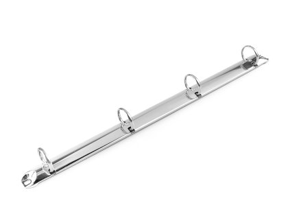 Kroužková mechanika 4 kroužky (Varianta nikl, Balení 1 ks)