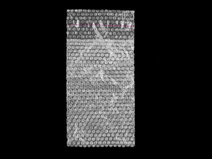 Bublinkové sáčky s lepicí lištou 12x19,5 cm (Varianta transparent, Balení 100 ks)