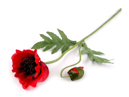 Umělý vlčí mák (Varianta 2 červená, Balení 1 ks)