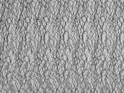 Tyl pavučinka jemná (Varianta černá, Balení 1 m)