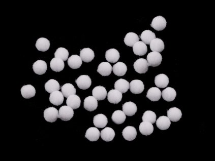 Bambulka mini Ø8 mm (Varianta 1 bílá, Balení 100 ks)
