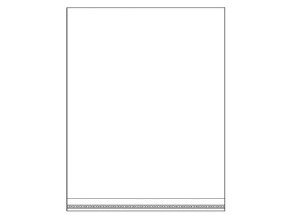 PP sáček s lepicí klopou 30x45 cm (Varianta transparent, Balení 100 ks)