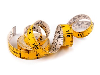 Metr krejčovský německá kvalita 300 cm (Varianta žlutá, Balení 1 ks)