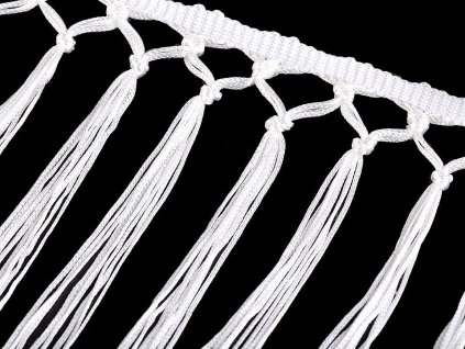 Třásně šíře 25 cm (Varianta 3 černá, Balení 1 m)