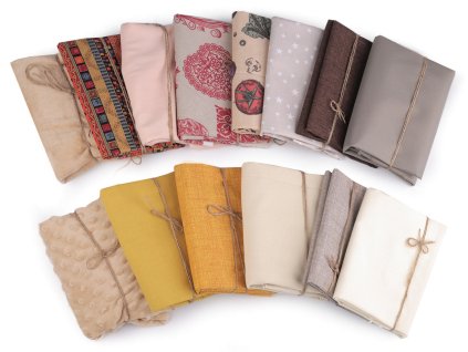 Výprodej - Zbytková metráž látek 1 ks - béžová