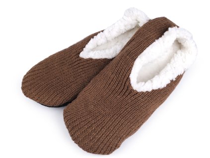 Pánská zimní domácí obuv s protiskluzem (Varianta 14 (vel.  39-42) modrá jeans, Balení 1 pár)