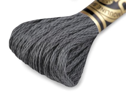 Výprodej - Vyšívací příze DMC Mouliné Spécial Cotton - 413 Pewter