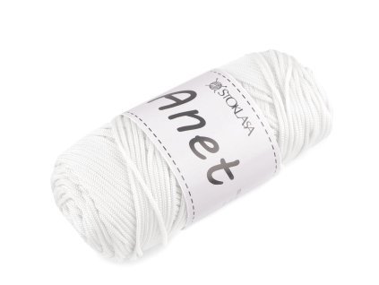 Pletací a háčkovací příze Anet macrame Ø2 mm 90 g (Varianta 2 Off White, Balení 1 ks)