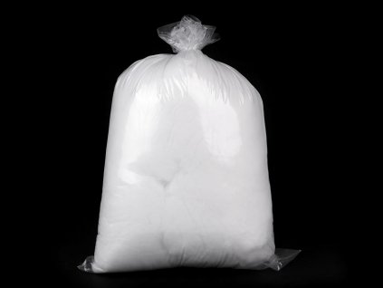 Výplň - viskózová vata 1 kg (Varianta bílá, Balení 1 ks)