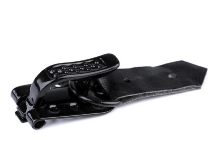 Kožichová spona 10x50 mm (Varianta 1 černá, Balení 20 pár)