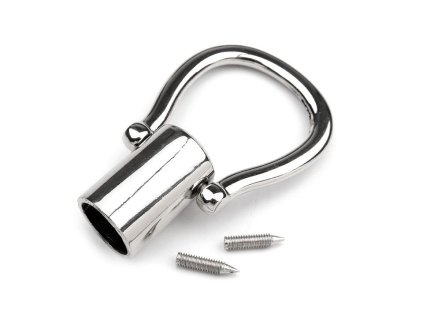 Koncovka na ucha tašek Ø12 mm (Varianta nikl, Balení 2 sada)