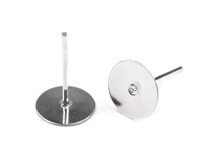 Puzeta vlepovací Ø8 mm (Varianta 1 platina, Balení 20 ks)