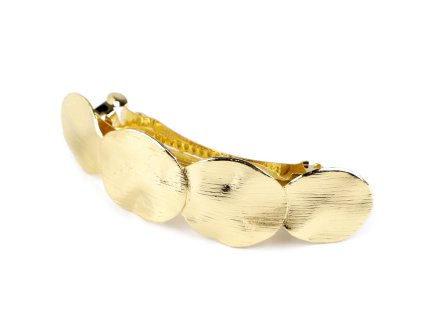 Francouzská spona do vlasů (Varianta 1 zlatá, Balení 1 ks)