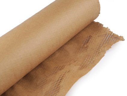 Voštinový papír šíře 50 cm ekologický, balicí (Varianta hnědá přírodní, Balení 1 ks)
