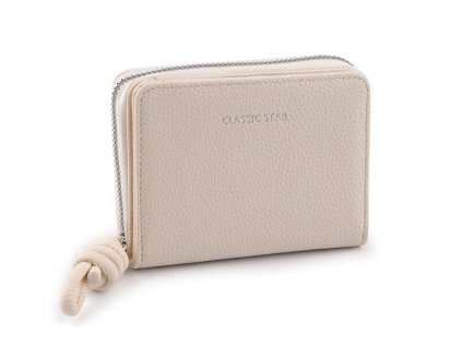Dámská peněženka 9x12 cm (Varianta 1 béžová světlá, Balení 1 ks)