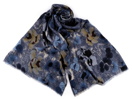 Šátek / šála / pléd ginkgo 90x175 cm (Varianta 1 starorůžová, Balení 1 ks)