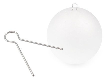 Očka na polystyrenové ozdoby / baňky (Varianta 2 zlatá, Balení 100 ks)