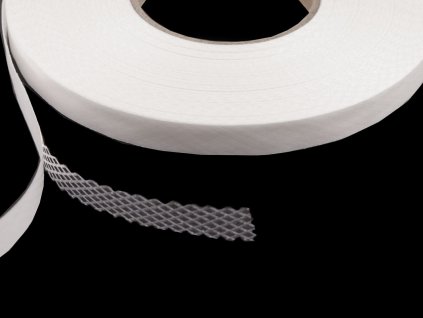 Fixační mřížka zažehlovací šíře 10 mm (Varianta transparent, Balení 50 m)
