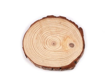 Přírodní dřevěné kolečko / podložka k domalování a dotvoření Ø16 cm (Varianta přírodní, Balení 1 ks)