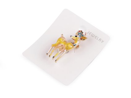 Brož srnka (Varianta zlatá sv., Balení 1 ks)