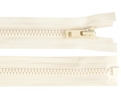 Kostěný zip YKK No 3 délka 35 cm (Varianta 007 krémová, Balení 1 ks)