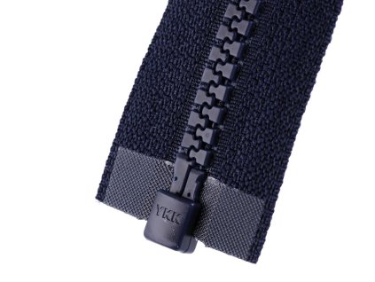 Kostěný zip YKK No 5 délka 50 cm bundový (Varianta 501 bílá, Balení 1 ks)