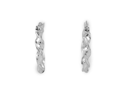 Náušnice z nerezové oceli kruhy (Varianta 2 zlatá, Balení 1 pár)