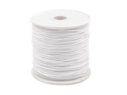 Šňůrka PES Ø0,5 mm (Varianta 12 černá s vlascem, Balení 1 ks)