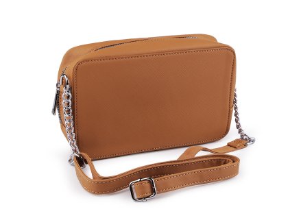 Kabelka crossbody 23x17 cm (Varianta 8 béžová světlá, Balení 1 ks)