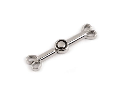 Ozdobné zapínání 10x40 mm (Varianta 1 nikl, Balení 1 pár)