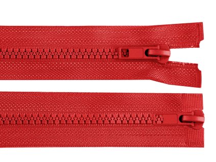 Zip kostěný No 5 dělitelný 2 jezdce / dvoucestný 95 cm bundový (Varianta 322 černá, Balení 1 ks)