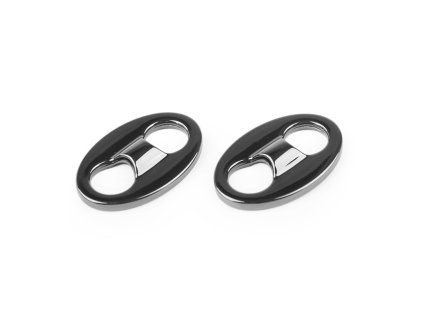 Kovová brzda na šňůru Ø8 mm (Varianta 1 nikl, Balení 2 ks)