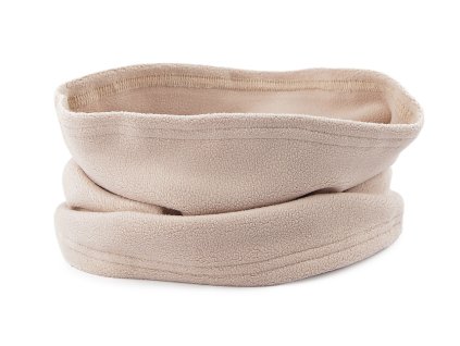 Nákrčník mikroplyš unisex (Varianta 1 béžová světlá, Balení 1 ks)