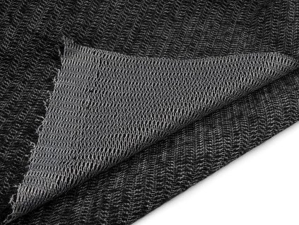 Rašlovka nažehlovací univerzální Kufner 65 g/m² šíře 150 cm (Varianta černá, Balení 1 m)