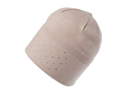 Dámská čepice s kamínky (Varianta 6 černá, Balení 1 ks)