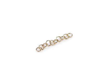 Kroužek spojovací uzavřený do řetízku Ø3; 4; 5 mm z nerezové oceli (Varianta 1 (Ø3 mm) zlatá, Balení 5 sáček)
