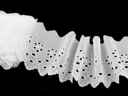 Madeira - štykování šíře 80 mm (Varianta bílá, Balení 13.5 m)