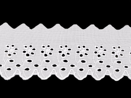Madeira - štykování šíře 80 mm (Varianta bílá, Balení 13.5 m)